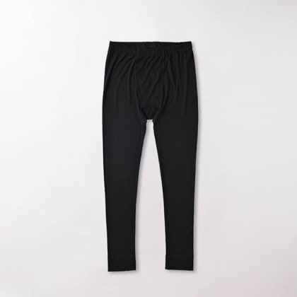 竹布・スパッツMen’s・ブラック・L～LL きもちいい着心地はそのままに、より多くの方にお使いいただけるように前開きをなくしました。