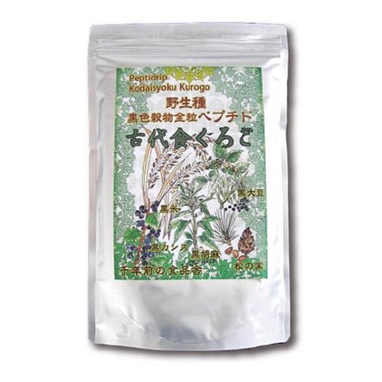古代食くろご 800g 黒い野生種が低分子で水溶性の飲み物になりました。