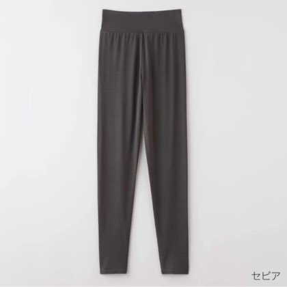 竹布・スパッツ10分丈/女/セピア/M~L リラックス感を追求したTAKEFUのスパッツ。
