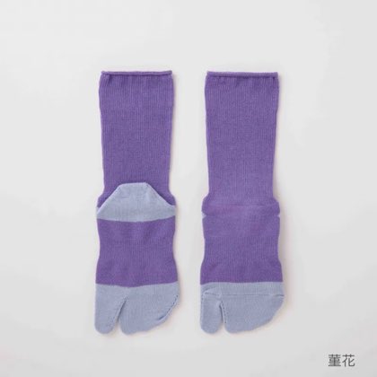竹布・たびソックス・菫花(すみれ)・25~27cm TAKEFUの新定番 商品写真