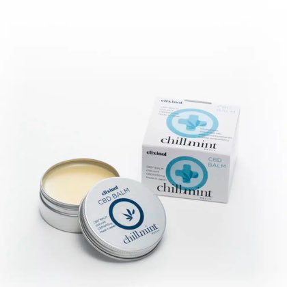 エリクシノール CBDバーム〈チルミント〉 コンディショニング成分を贅沢に配合した、全身に使用できるCBDバームです。 商品写真