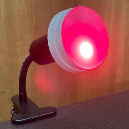 「明王」ライトセラピー用 キャビネットランプ 【NIR940型（深層ミトコンドリア）/電球型対応】