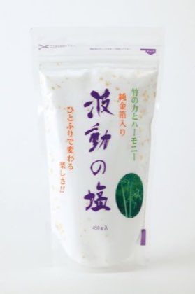 波動の塩　(450g) ひとふりで美味しさアップ・金粉入り!※金箔の配合比が順次変更となります。 商品写真